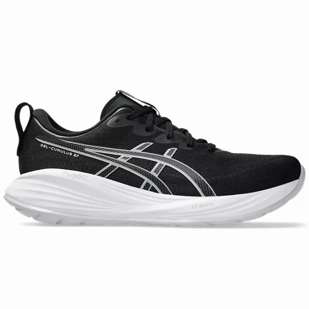 Onitsuka Tiger By Asics Serrano Classic Shoes Men's Asics Gel-Cumulus 27, Black/Concrete, 10 2E Wide