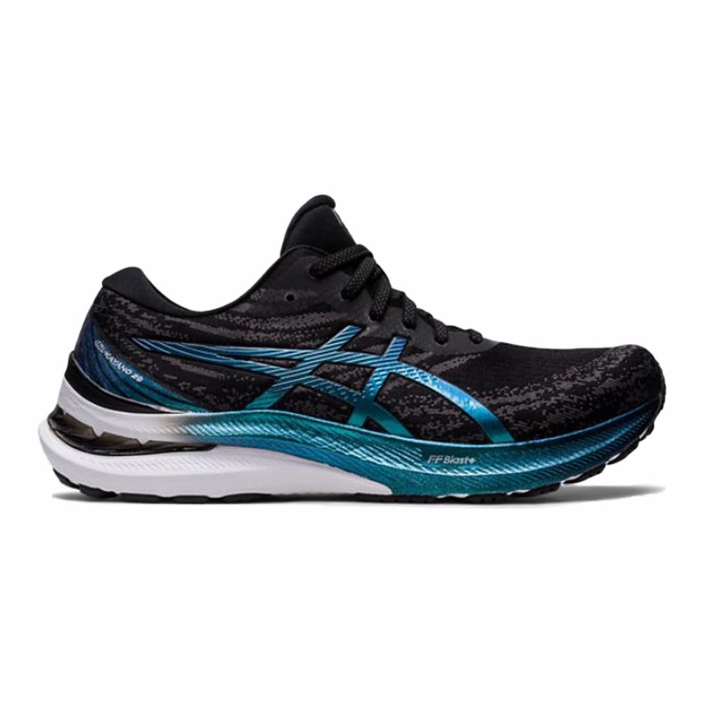 Asics Tennis Shoes Flat Feet Men's Asics Gel-Kayano 29 Platinum, Black/Black, 9 D Medium