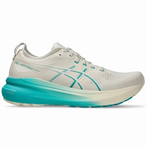 Asics 2000 Running Shoes Men's Asics Gel-Kayano 31, Birch/Wave Teal, 8.5 D Medium