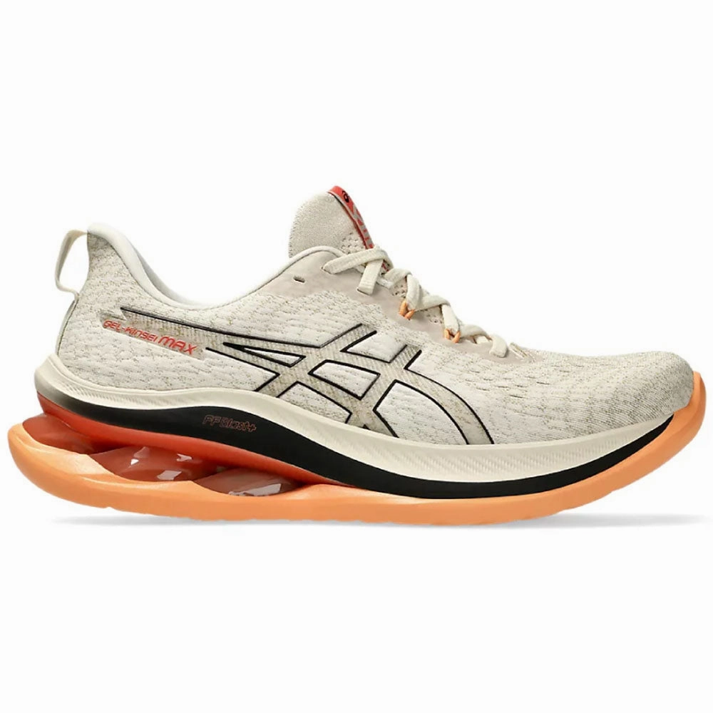 Men's Asics Gel-Kinsei Max, Oatmeal/Black, 8.5 D Medium Asics Shoes Uae Price