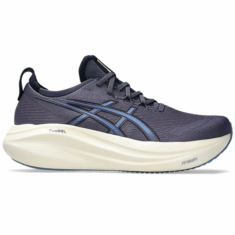 Asics Gel Lyte Iii Retro Running Shoe Men's Asics Gel-Nimbus 27, Indigo Fog/Denim Blue, 9.5 D Medium