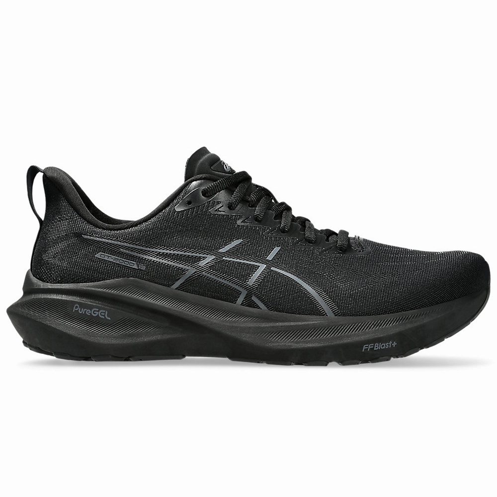 Asics Golf Shoe Spikes Men's Asics GT-2000 13, Black/Black, 9.5 2E Wide