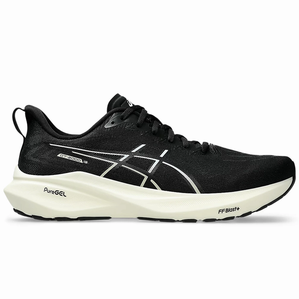 Men's Asics GT-2000 13, Black/White, 10 D Medium Best Asics Long Run Shoe