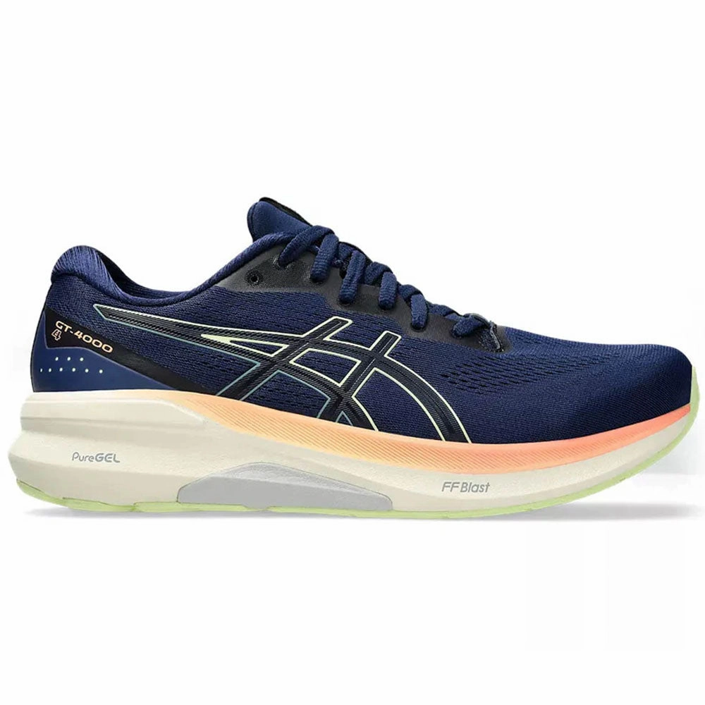 Asics Volleyball Shoes Singapore Men's Asics GT-4000 4, Blue Expanse/Cool Matcha, 7.5 D Medium