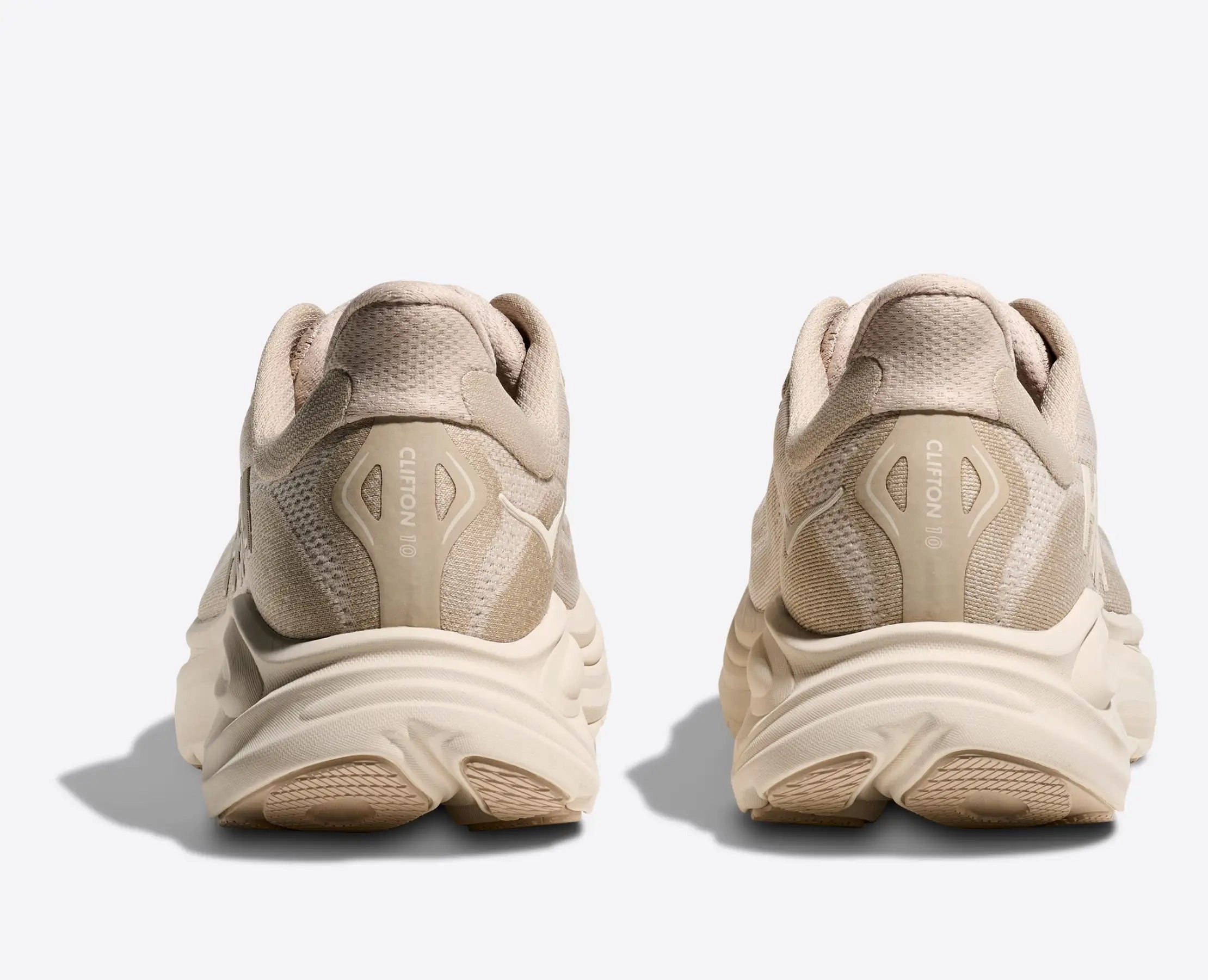 High Top Shoes Men's Clifton 10 Running Shoes Oatmeal / Oat Milk