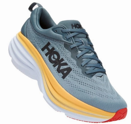 Men's HOKA BONDI 8 (2E Width) GBMS - M-1127953 GBMS - GOBLIN BLUE/MOUNTAIN SPRING Portland Or