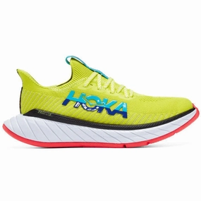 Men's Hoka Carbon X 3, Evening Primose/Scuba Blue, 12 D Medium Shoes X