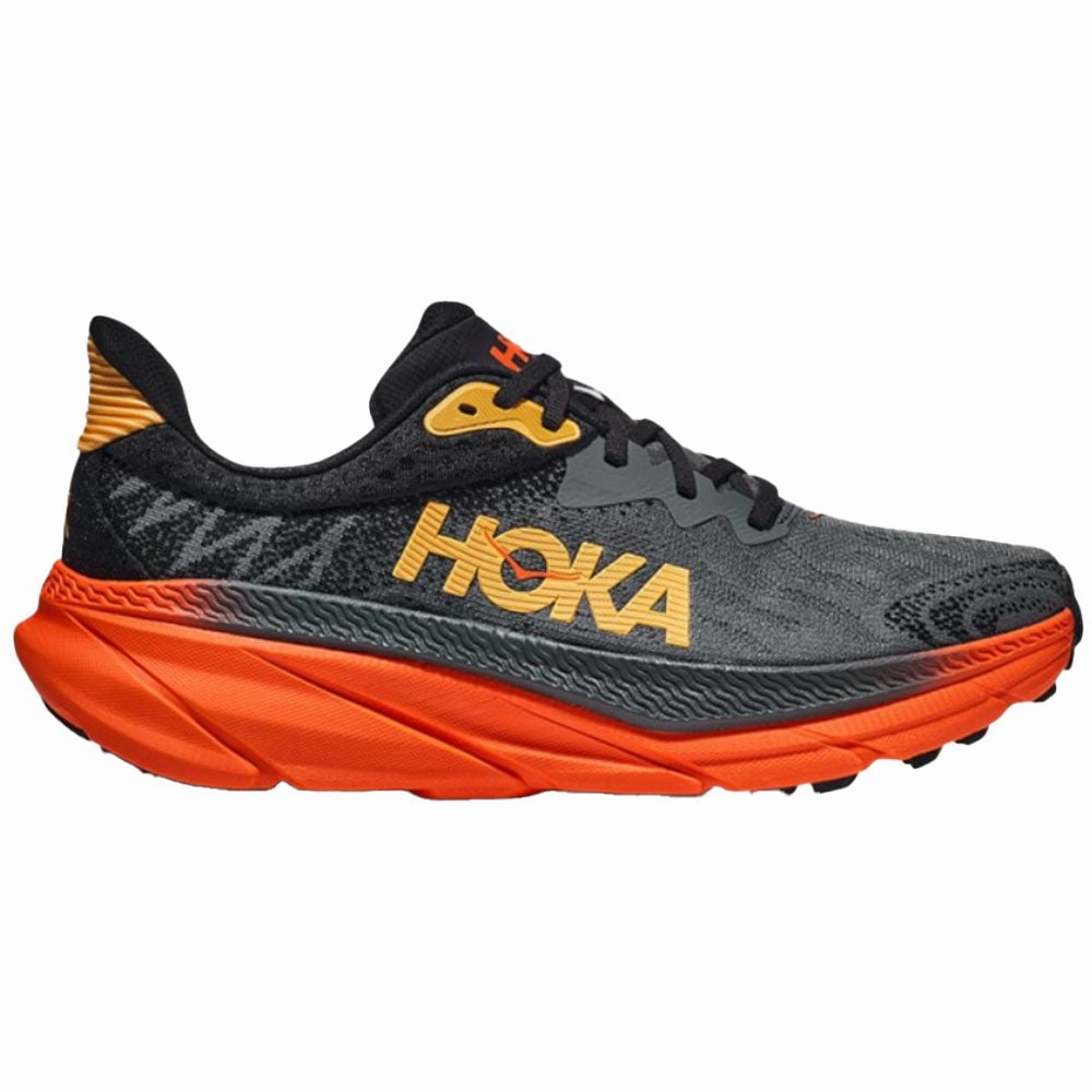 Ladies Near Me Men's Hoka Challenger ATR 7, Castlerock/Flame, 10 D Medium