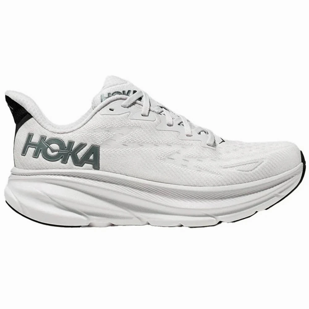 Shoes In San Diego Men's Hoka Clifton 9, Nimbus Cloud/Steel Wool, 8 D Medium