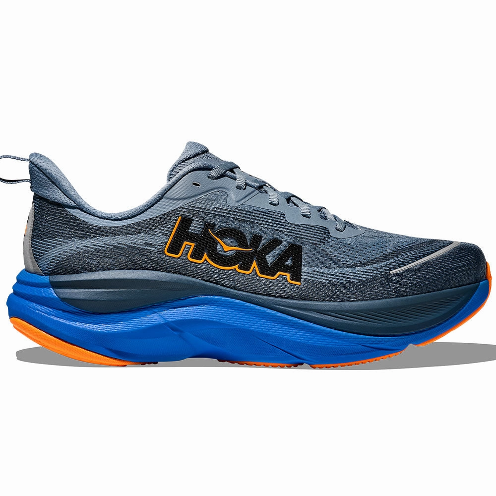 Shoes Road Runner Men's Hoka Skyflow, Downpour/Thunder Cloud, 13 D Medium