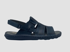 Tkees Sandals Men's Luca Leather Sandals  Blue