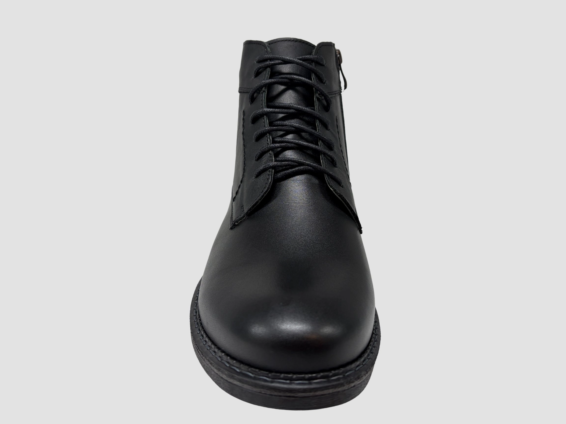 Men's Marek Leather Boots - Black Tan Cowgirl Boots