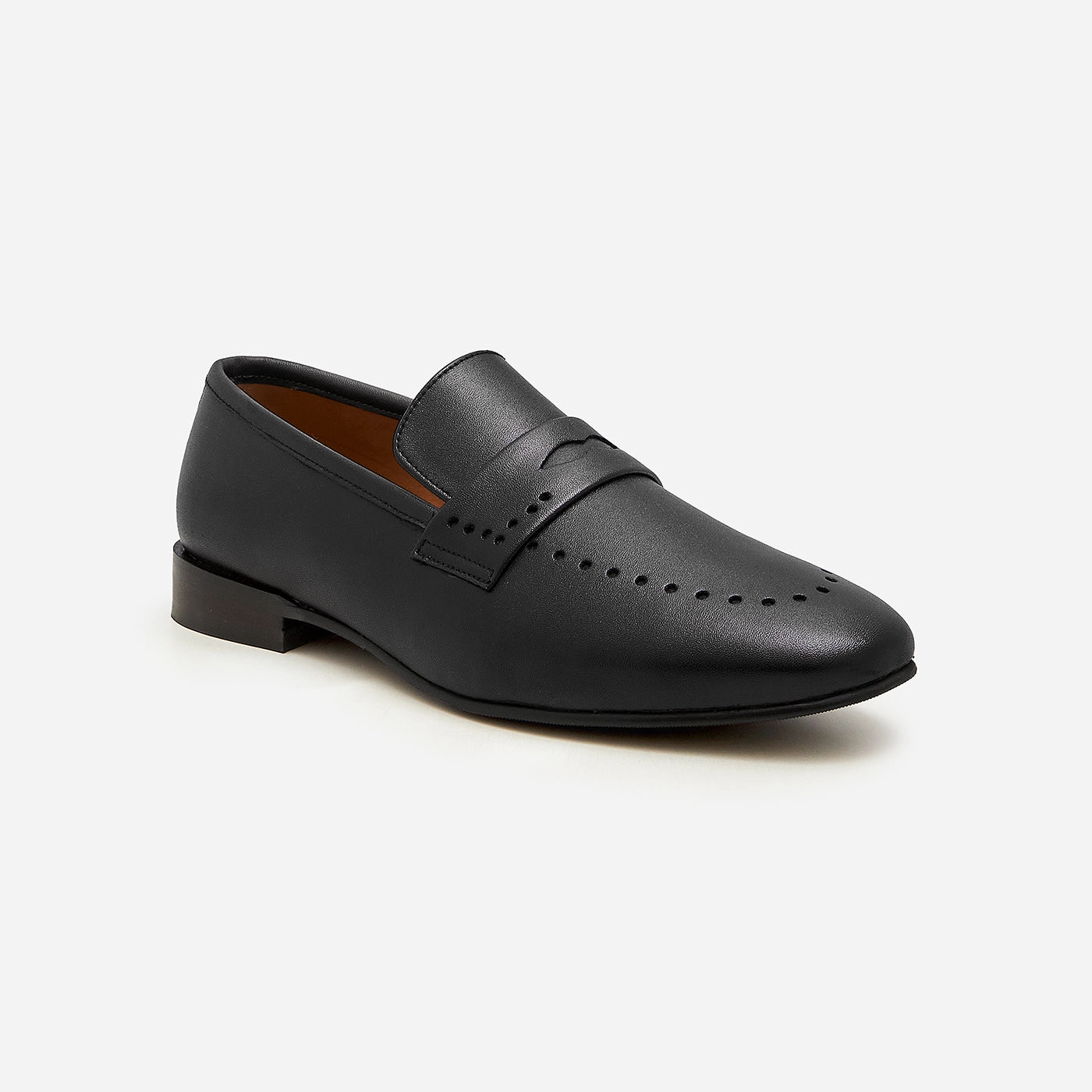 Men's Minimalistic Dress Shoes Black And Grey Dress Shoes
