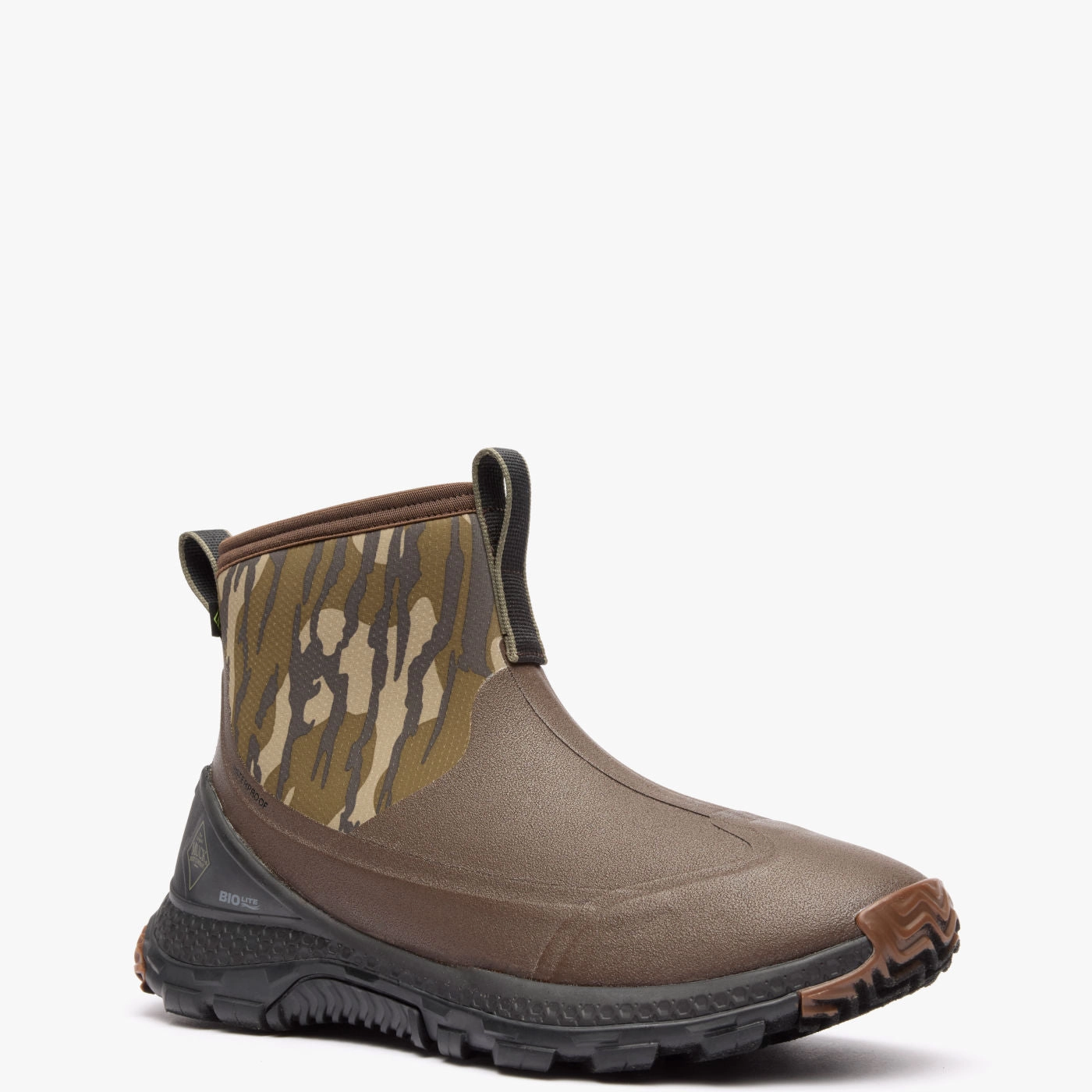 Insulated Snowmobile Boots Men's Mossy Oak Bottomland Outscape Max Ankle Boot