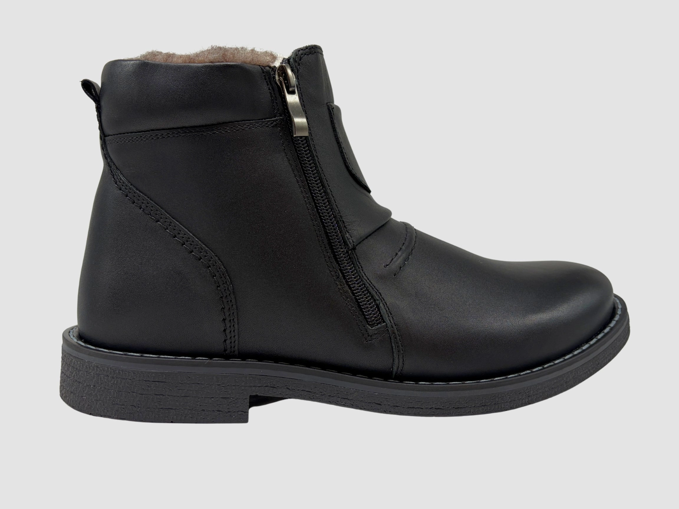 Lemaire Boots Men's Viktor Leather Boots - Black