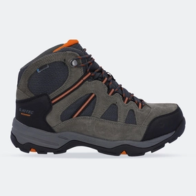 Dingo Boots Men's Wide Fit Hi-Tec Bandera II Hiking Boots - Charcoal/Graphite