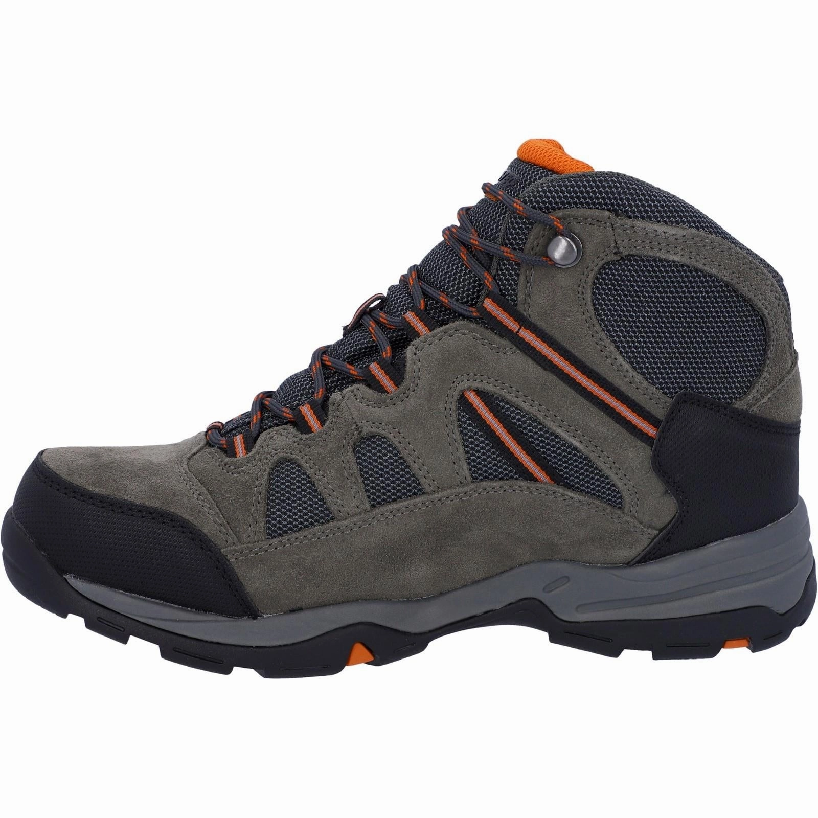Men's Wide Fit Hi-Tec Bandera II Hiking Boots - Charcoal/Graphite Water Walking Boots Terraria
