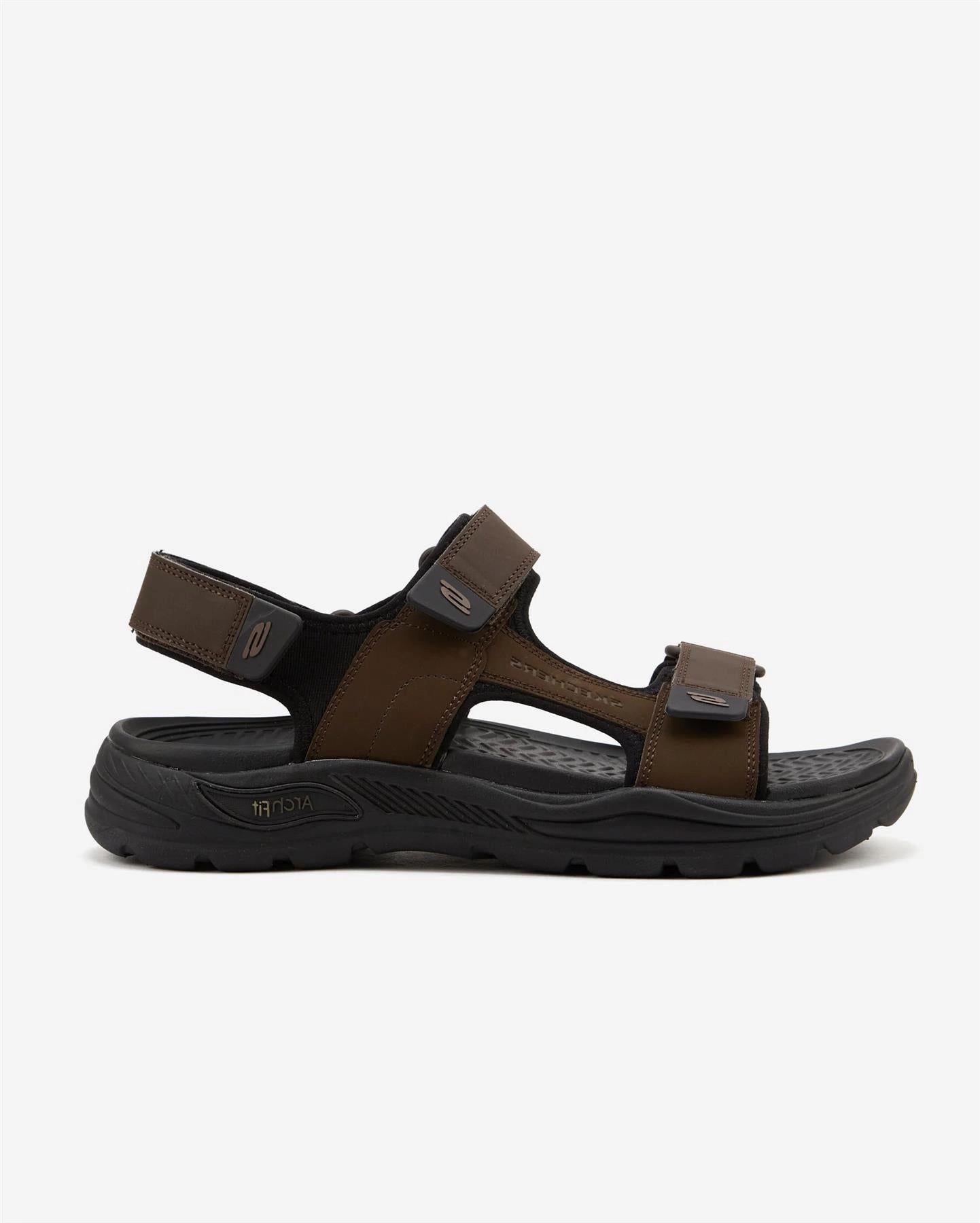 90s Platform Sandals Men's Wide Fit Skechers 204349  Motley SD Kontra Sandals