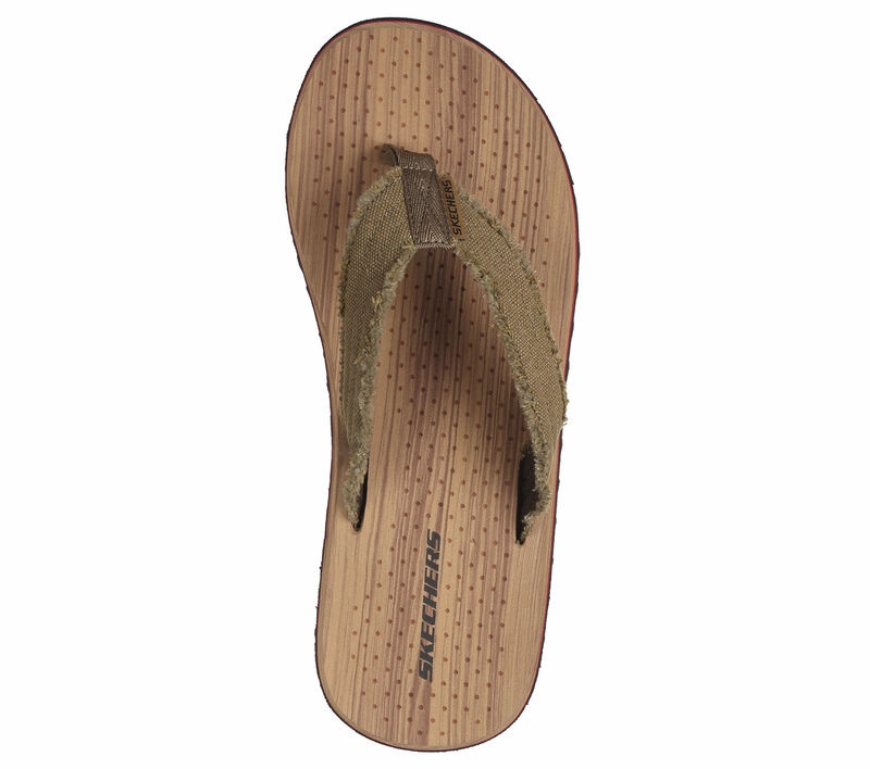 Best Sandals For High Arches Men's Wide Fit Skechers 205098 Tantric Fritz Sandals