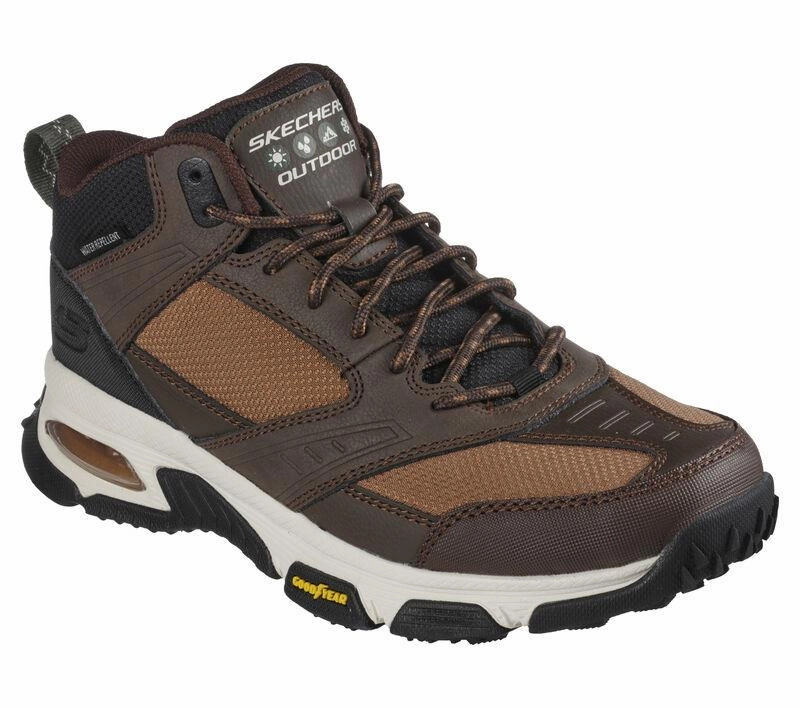 Men's Wide Fit Skechers 237215 Skech Air Envoy Bulldozer Hiking Boots Boots Winter Shoes