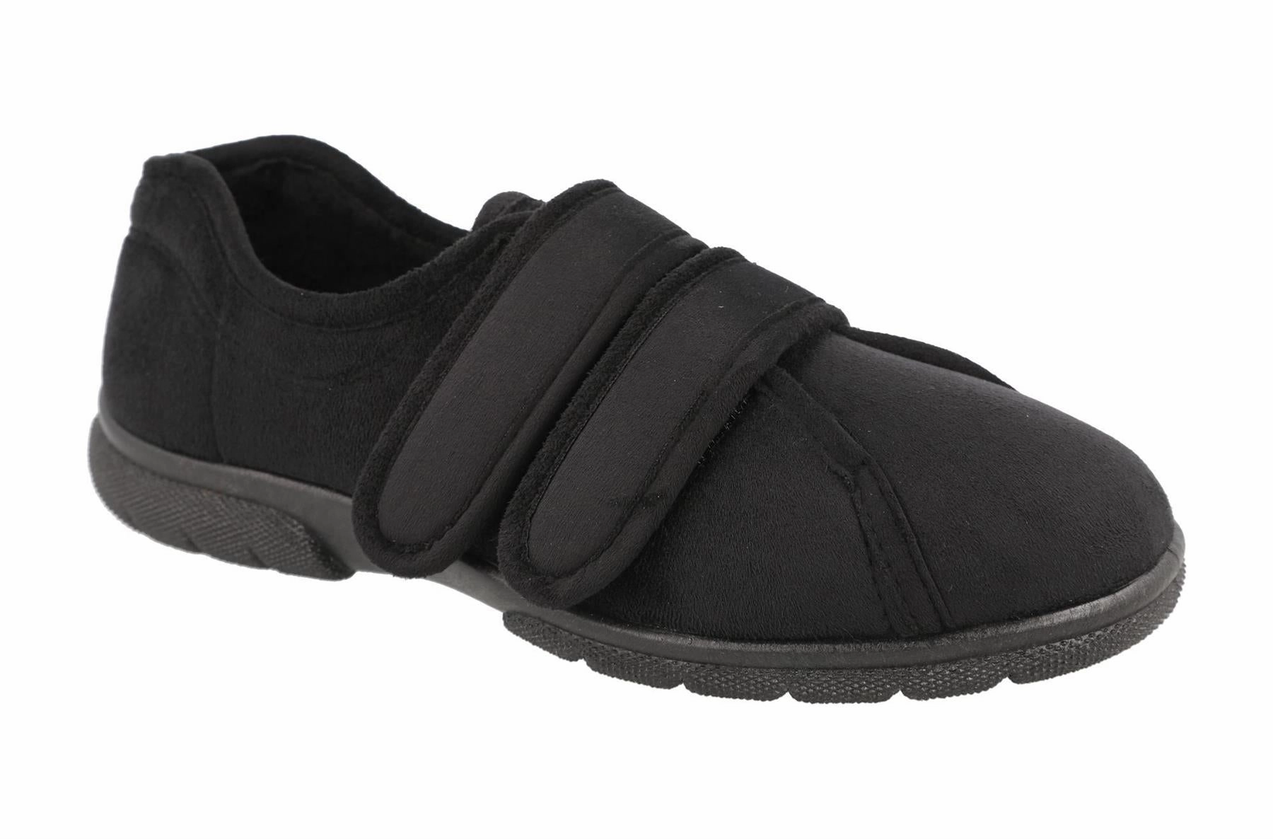 Mens Wide Fit DB Joseph Slippers Walmart Isotoner Slippers