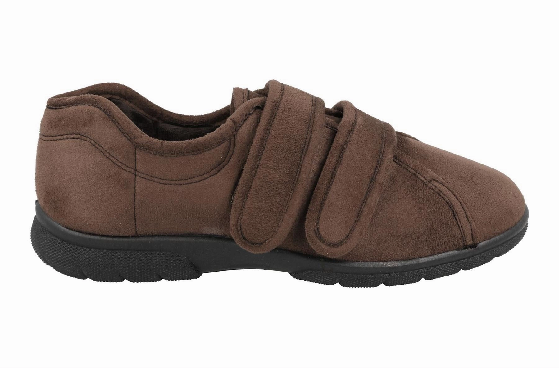 Mens Wide Fit DB Joseph Slippers Gold Slippers