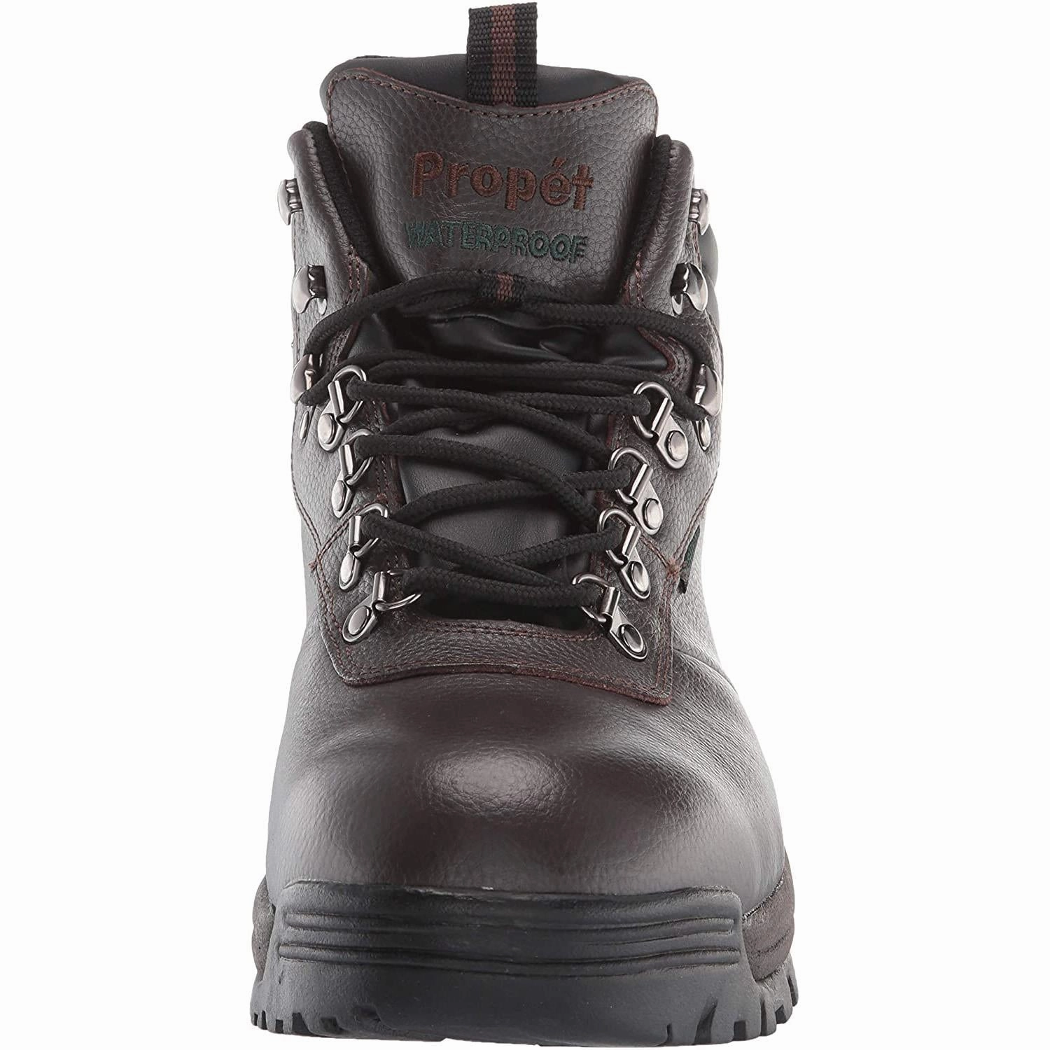 Size 13 Cowboy Boots Mens Wide Fit Propet M3188BRO Cliff Walker Boots