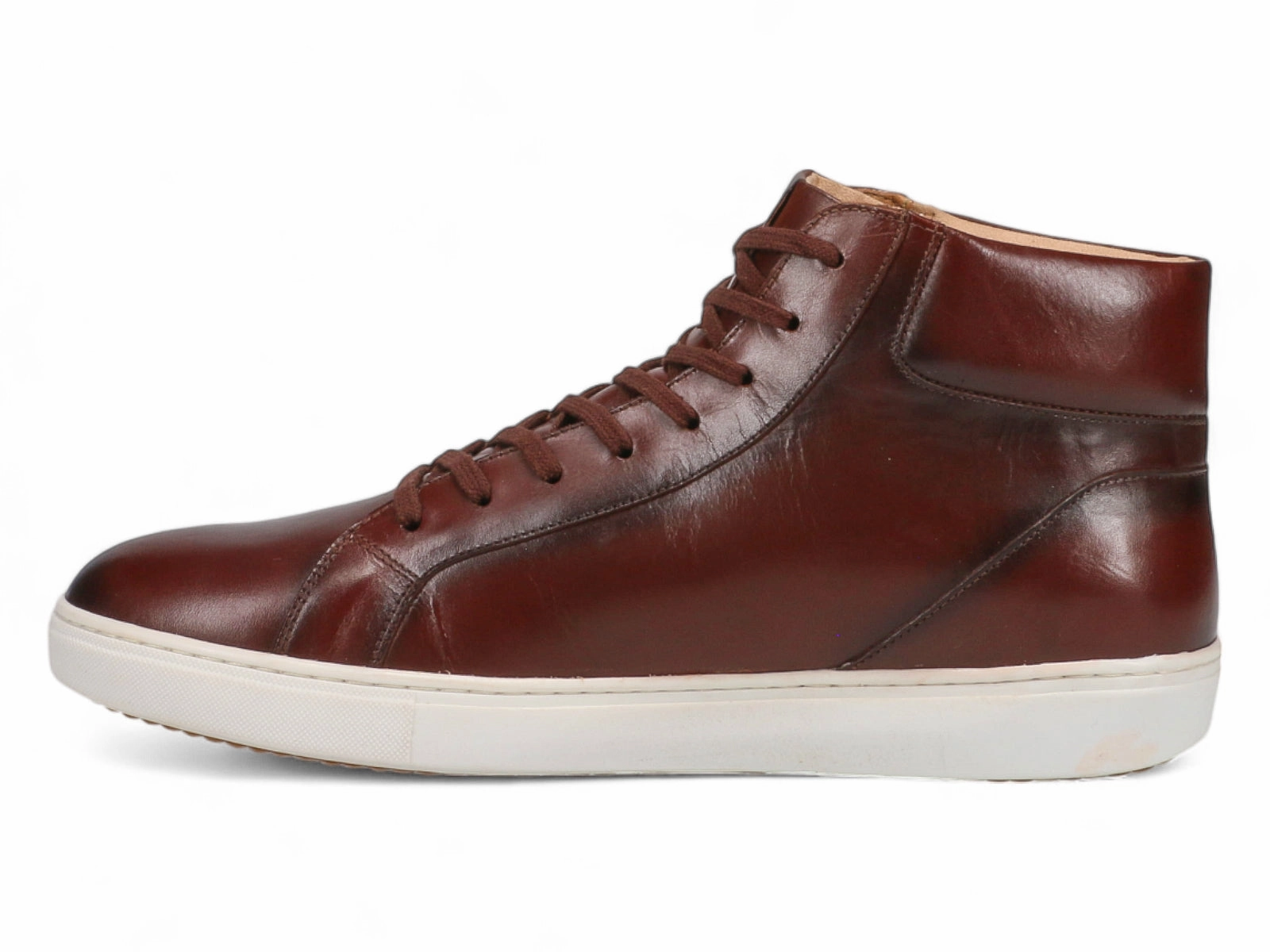 Warm Winter Boots Michael Ellis Bennett High-Top Sneaker Tobacco