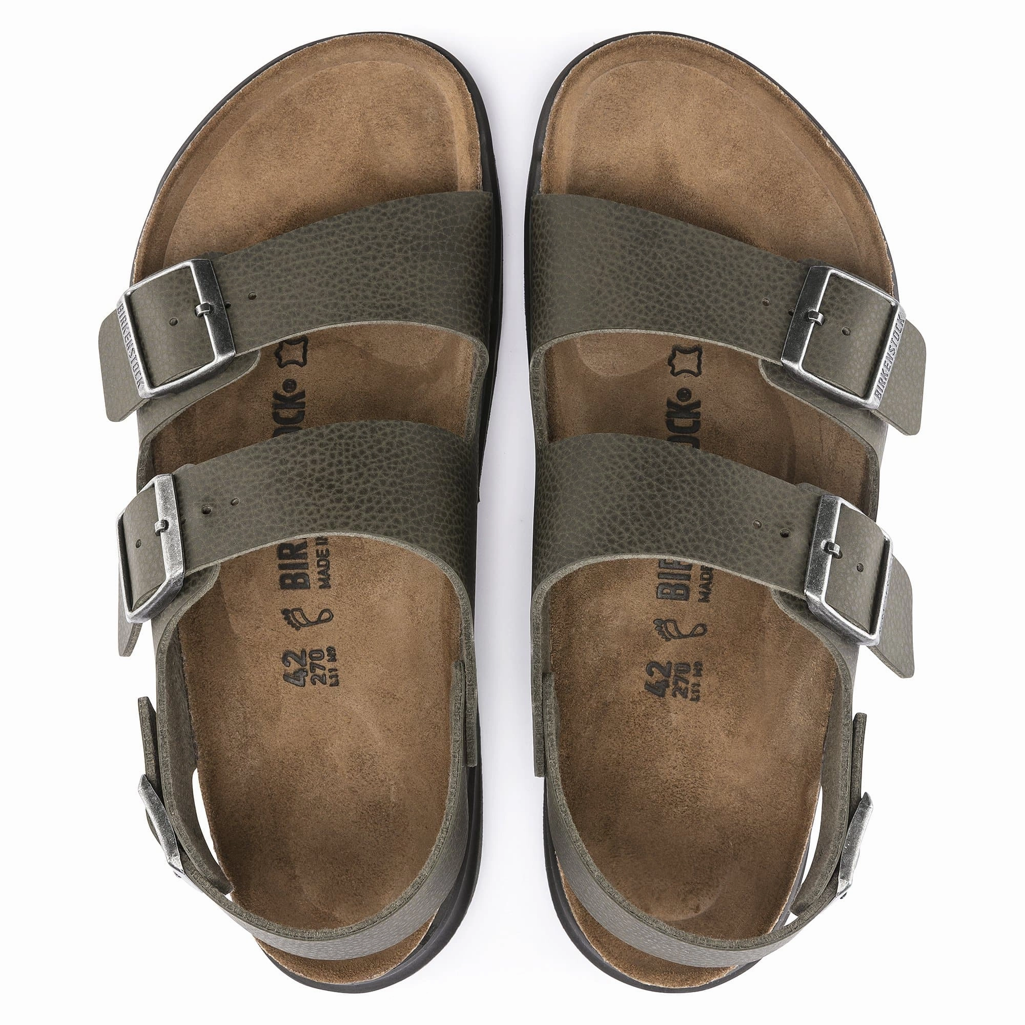 Mk Kors Sandals Milano Men Birko-Flor