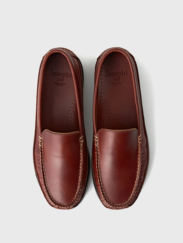 Milo Brown Best Travel Loafers