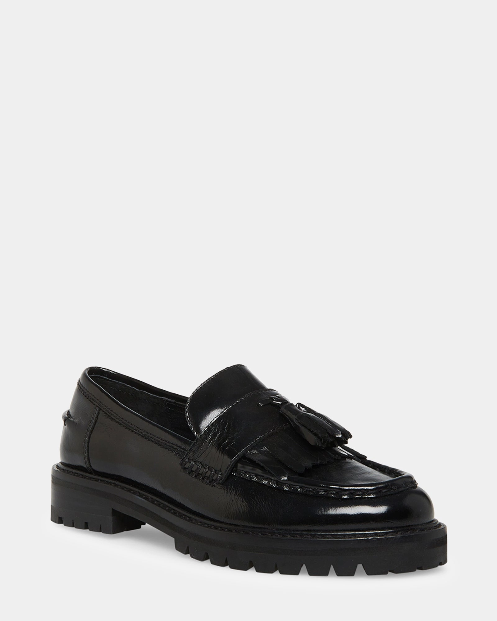 MINKA BLACK LEATHER Tods Loafers