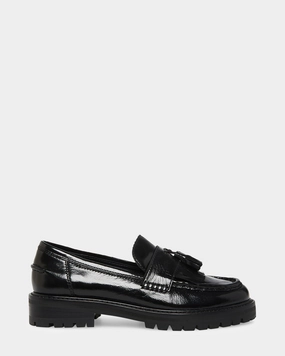 MINKA BLACK LEATHER Best Bit Loafers