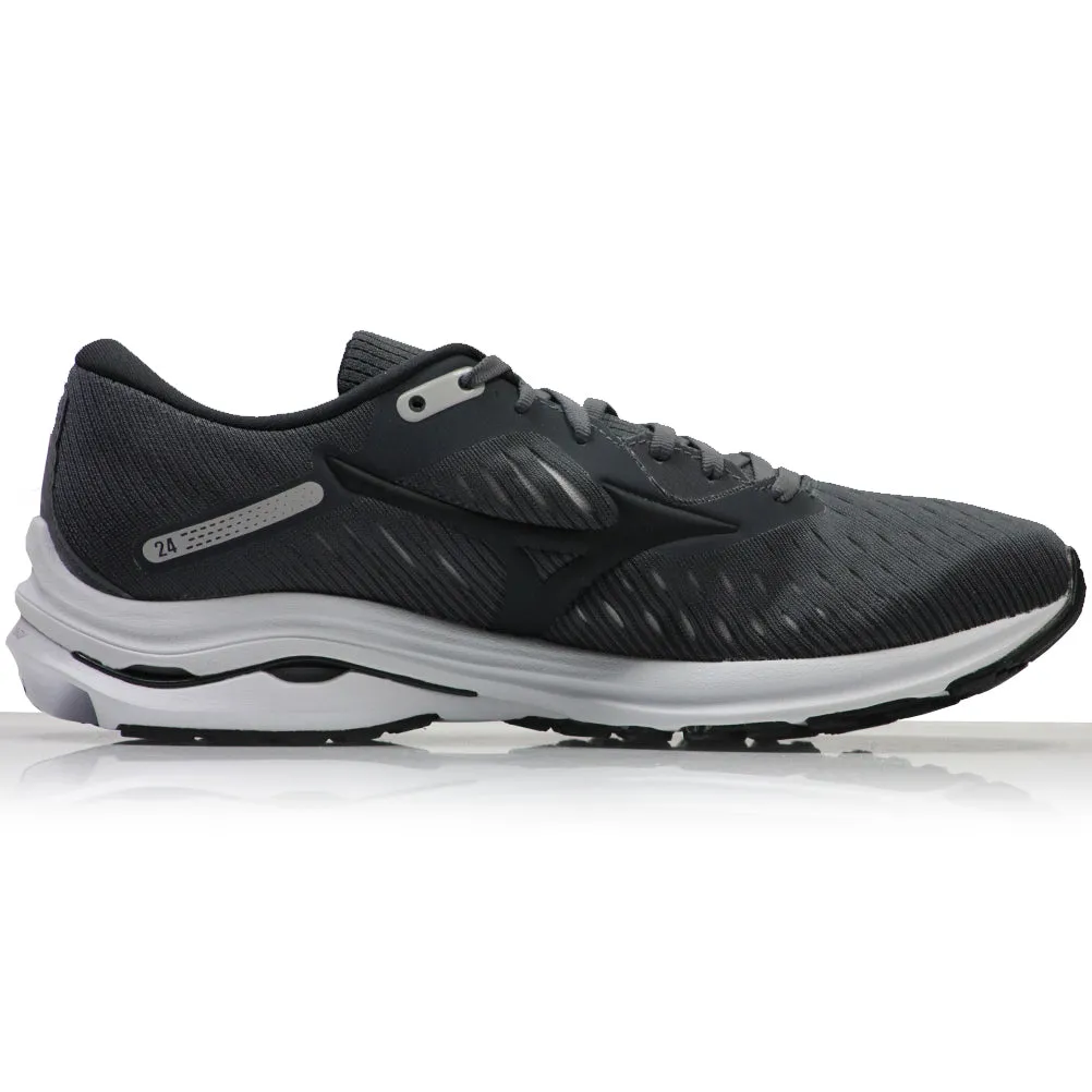 Mizuno Wave Rider 24 Women's Running Shoe - Crock/Phantom/Scubablue Fat Man Running Shoes