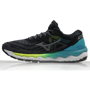 Running Shoes On The Beach Mizuno Wave Sky 4 Women's Running Shoe - Phantom/Castlerock/Scuba Blue