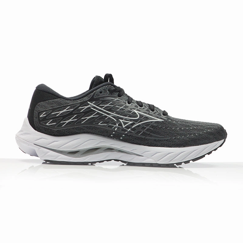 Running Shoes Used Mizuno Wave Inspire 20 Women's Running Shoe - Ebony/White/Black