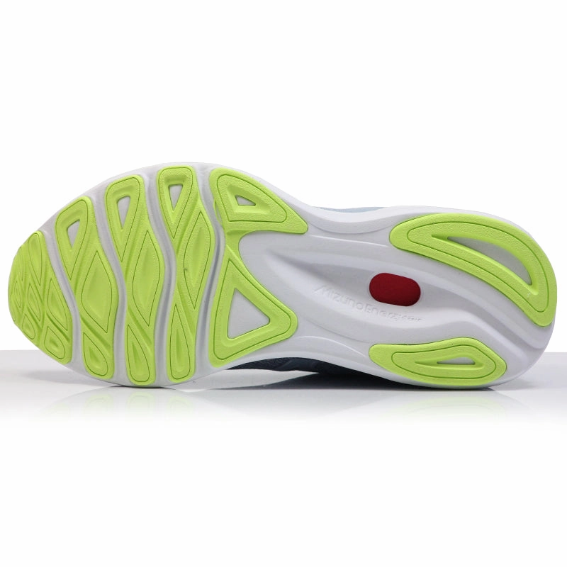 Innovate Running Shoes Mizuno Wave Skyrise 3 Women's Running Shoe - White/Blue/Yellow