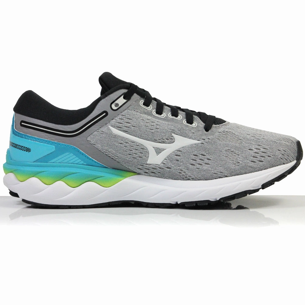 Mizuno Wave Skyrise Women's Running Shoe - Frost Gray/White Sand/Scuba Blue Budget Friendly Running Shoes