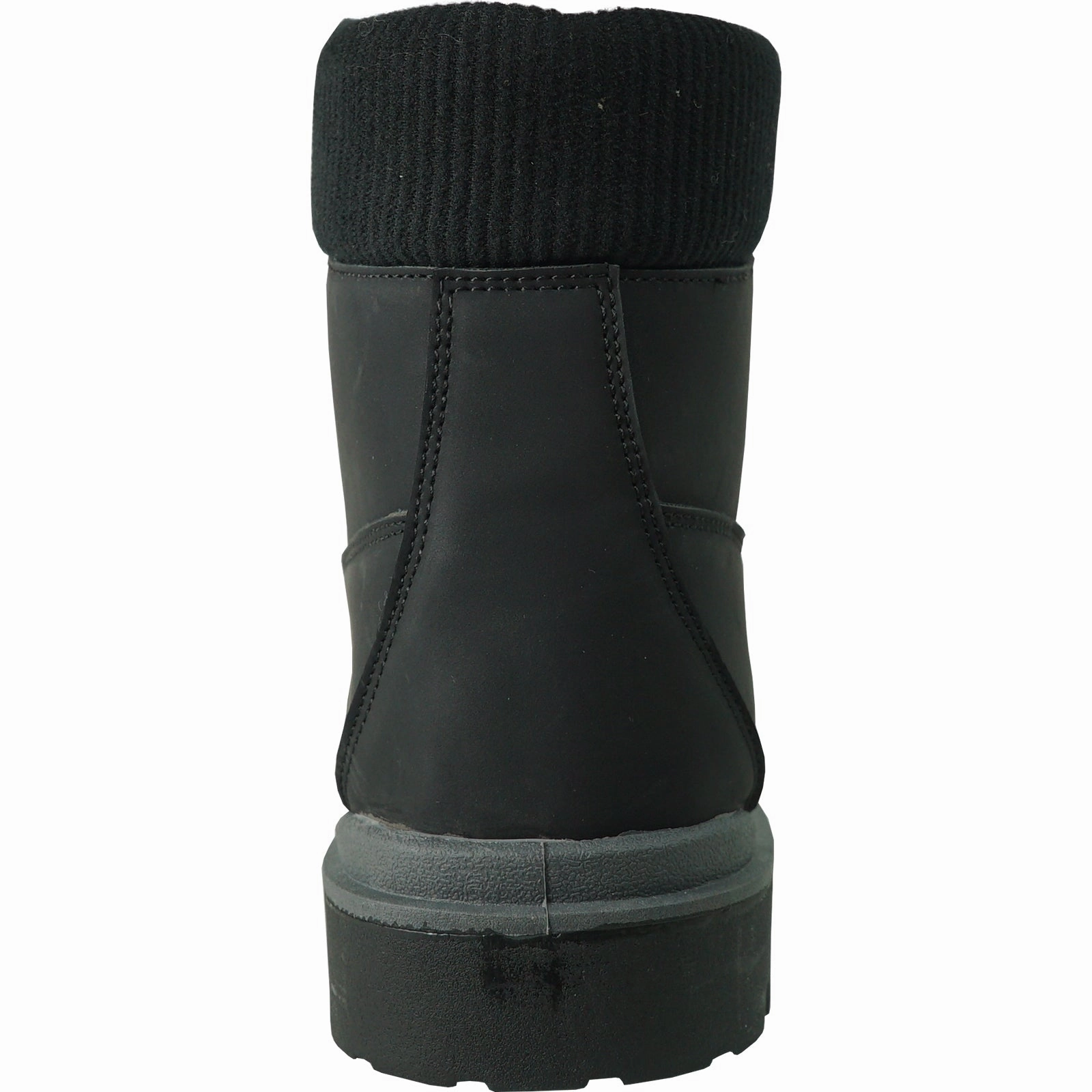 KOZI Men Boot TIME Casual Winter Fur Boot Black - Water Resistant Boots Over The Knee Boots