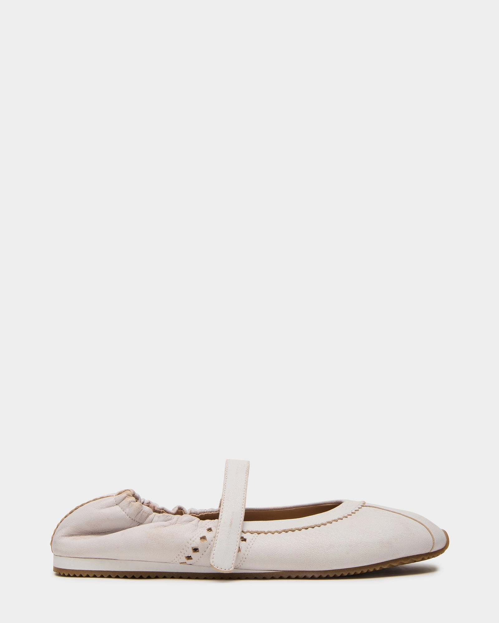 Barefoot Penny Loafers ANAYA WHITE DISTRESSED