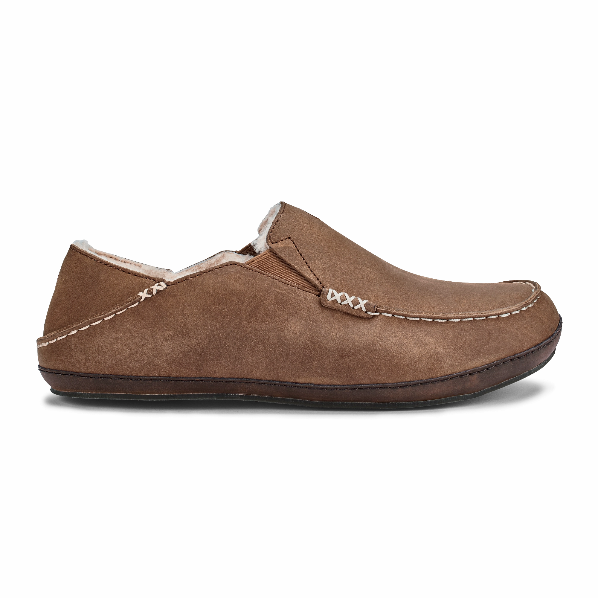 Muji Cotton Slippers Molo Slipper - Toffee / Dark Wood