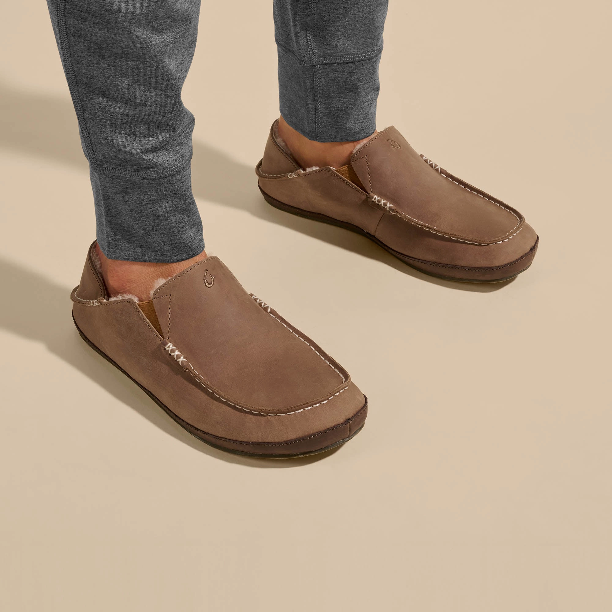 Cheap Ballet Slippers Molo Slipper - Toffee / Dark Wood