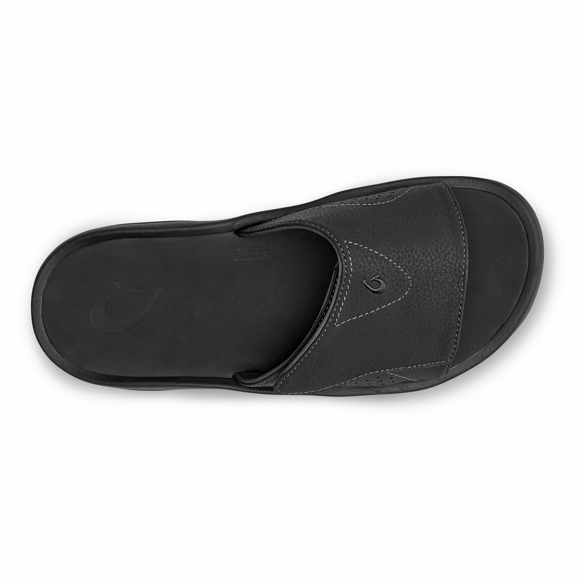 Nalu Slide - Black Sandals With Bottle Opener