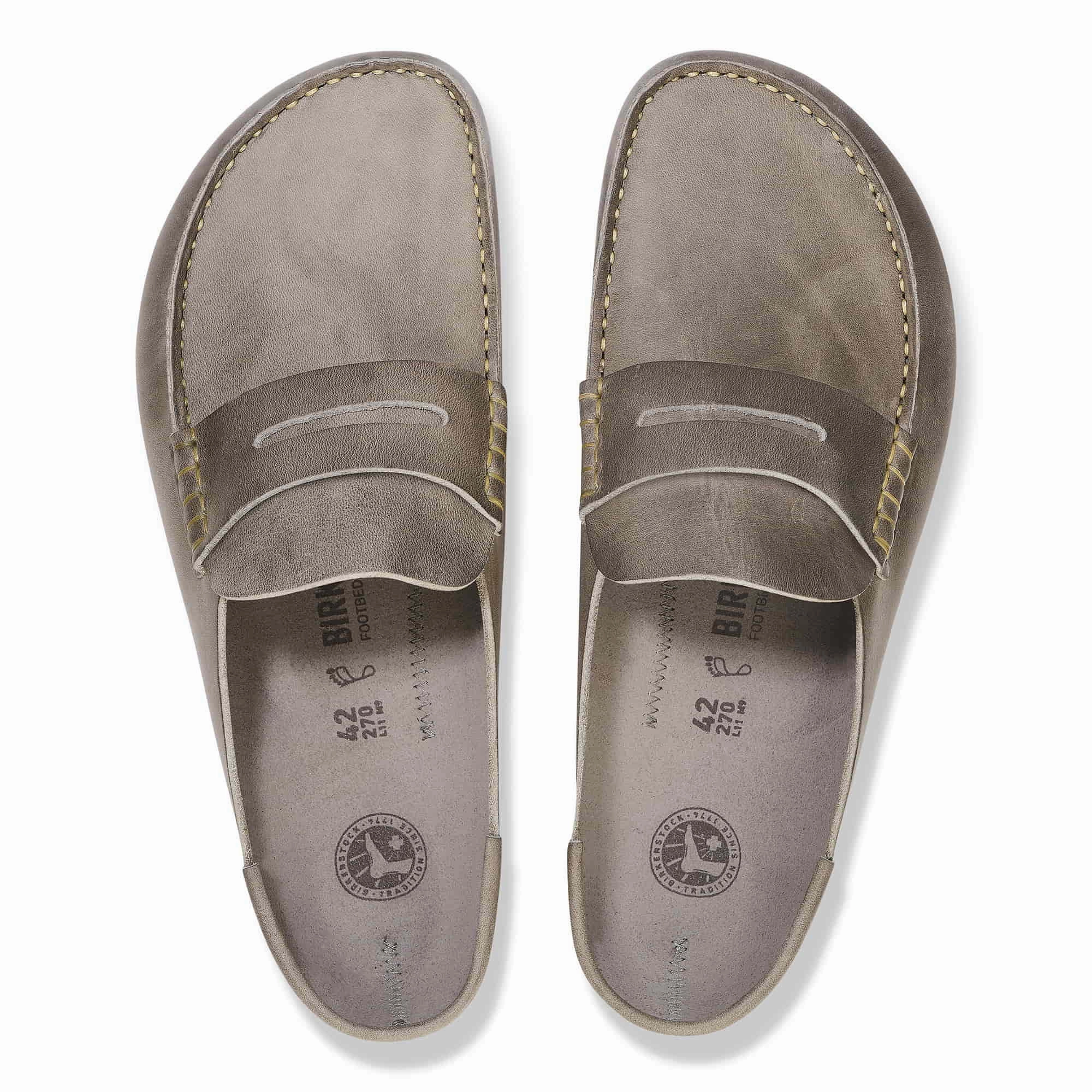 Naples Natural Leather Oiled Birkenstock Sandals Dupe