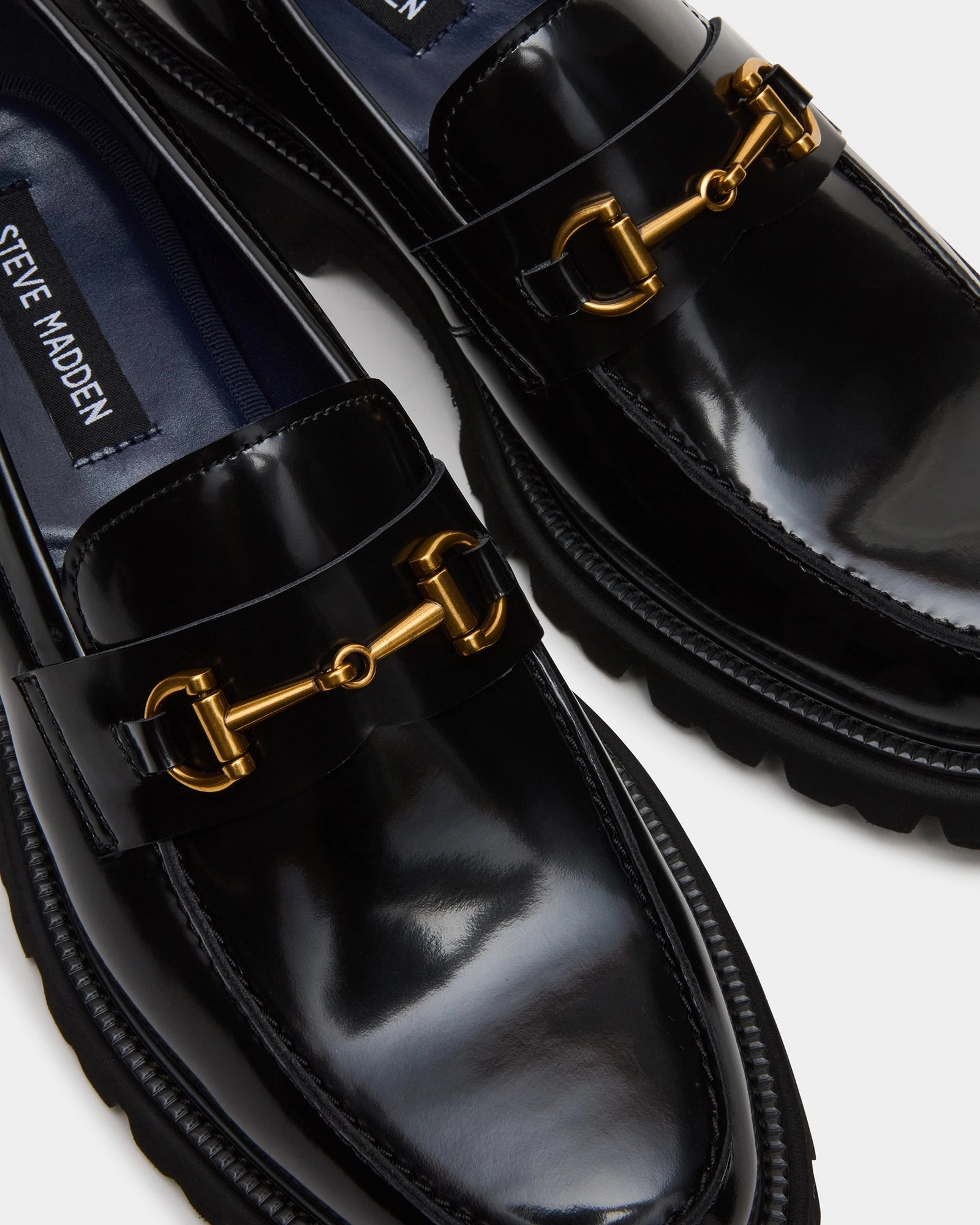 NAXOS BLACK LEATHER Warfield And Grand Loafers