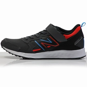 New Balance 650v1 Junior Running Shoe - Magnet/Blue/Red Xc Running Shoes