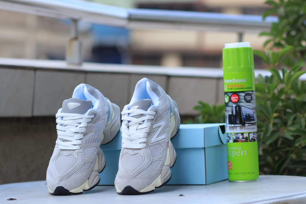 Best Travel Sneakers New Balance 9060 Cream Sneakers