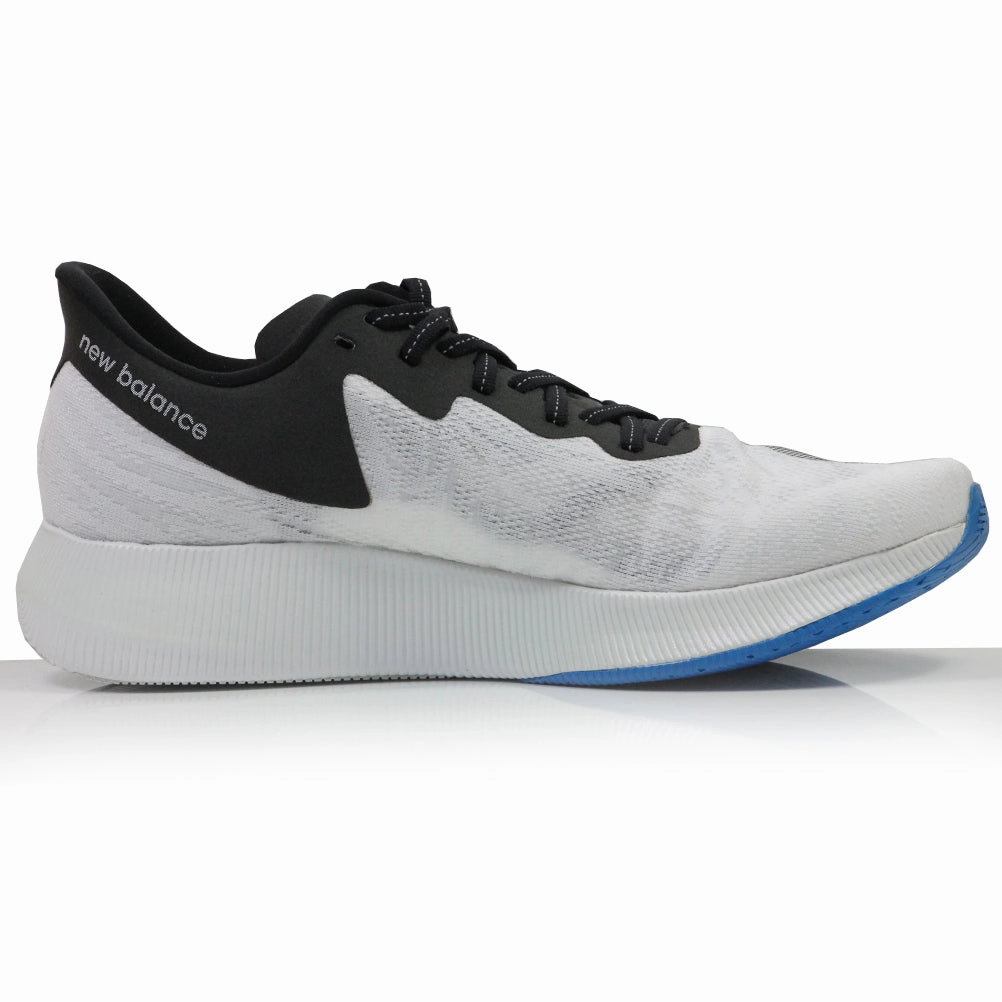 New Balance Fuelcell TC Women's Running Shoe - White/Black/Vision Blue Low Running Shoes