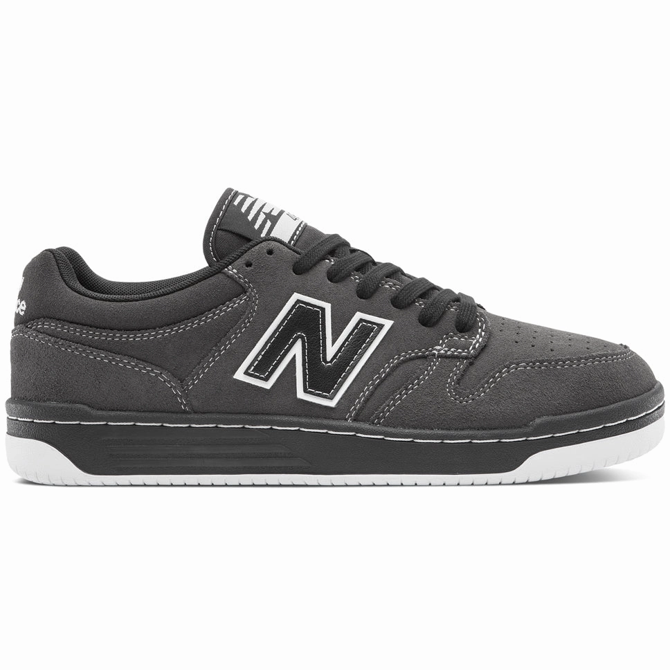 New Balance Numeric 480 Black Cement Black Shoes Banned Basketball Shoes For Sale
