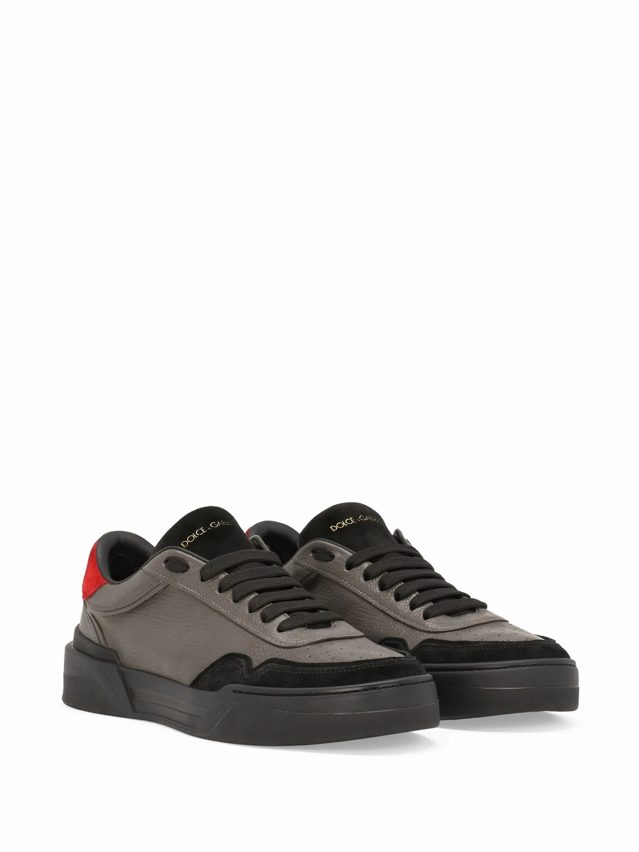 Marathon Shoes New Roma panelled leather sneakers