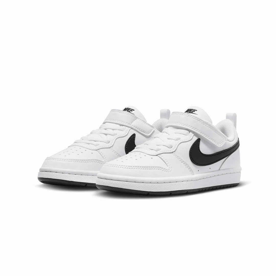 Nike - Kids' (Preschool) Court Borough Low Recraft Shoes (DV5457 104) New Nike Kobe Shoes